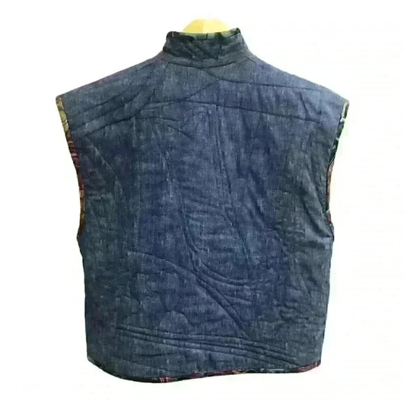 Vintage Deanna  Gauthier Reversible Vest - Picture 4 of 13